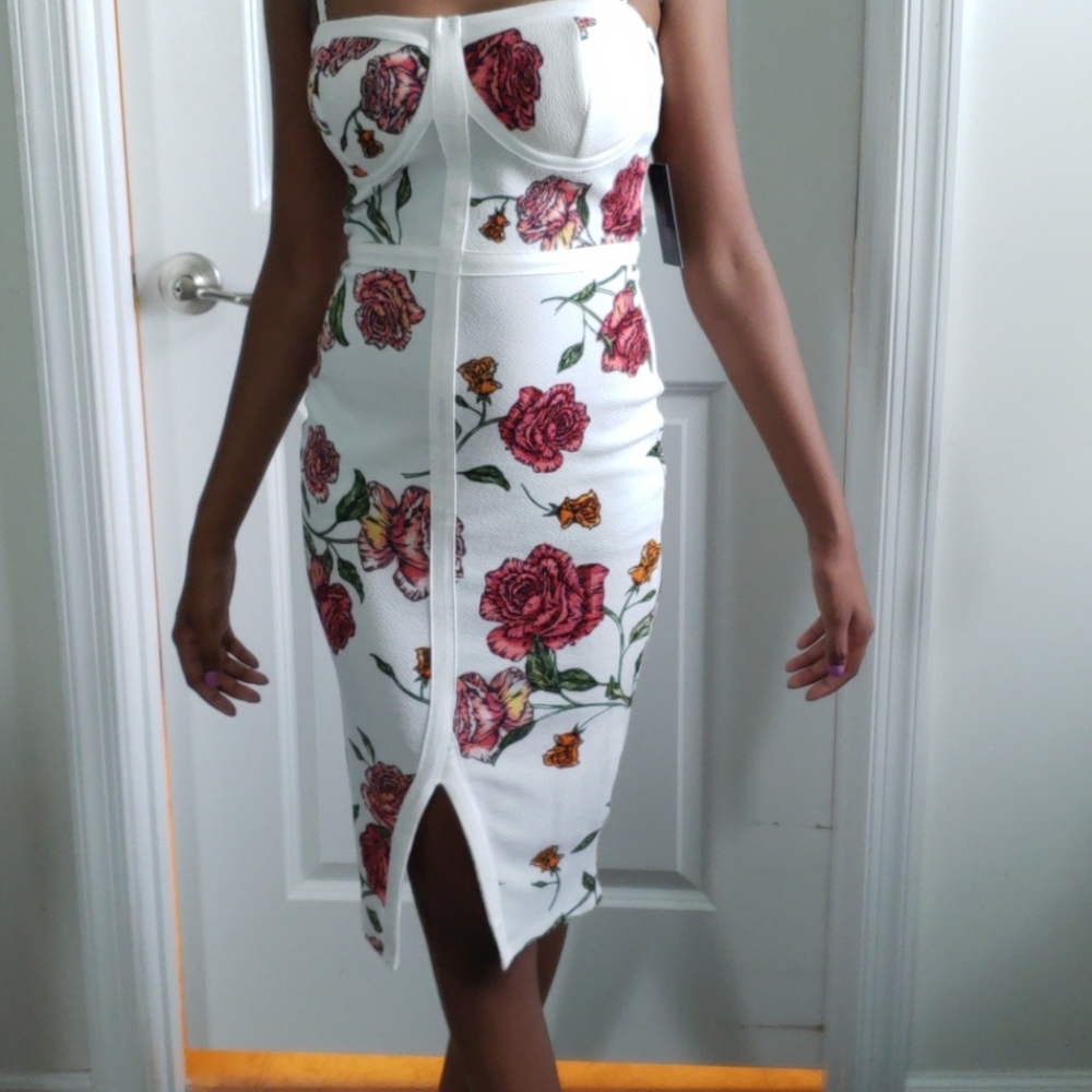 White dress